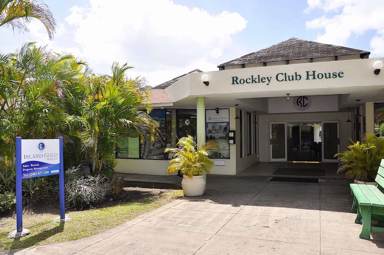 Rockley Club House entrance